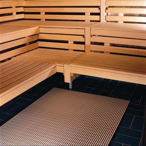 Vochtigheid aanwijzing De Kamer Antislip Vloermat voor natte ruimten per lopende meter - Saunawinkel